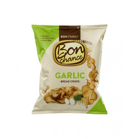 BON CHANCE BREAD CRISPS WITH GARLIC SEASONING MIX 240 G x 15 PCS