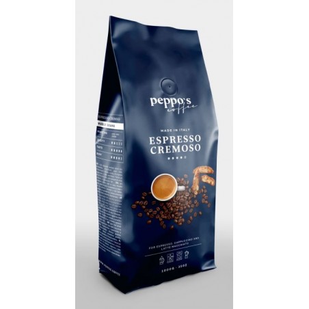 Coffee beans Peppo’s Espresso Cremoso 1kg x 6pcs