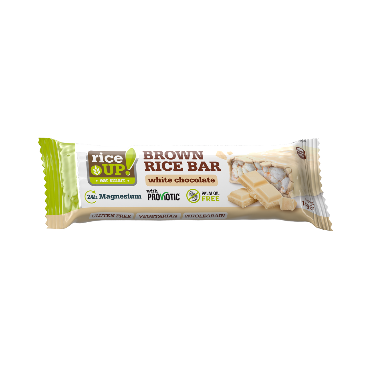 Rice UP! Brown Rice Bar with White Chocolate 18g x 20units