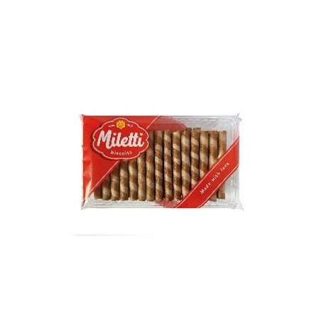 Wafer Tubes with MILETTI cocoa flavor