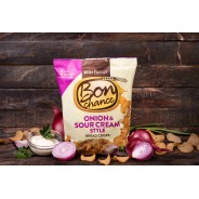 BON CHANCE with sour cream and onion 120 g. x 24 pcs.