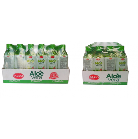 Aloe Vera drink ALEO Premium 0.5 L x 24 pcs.