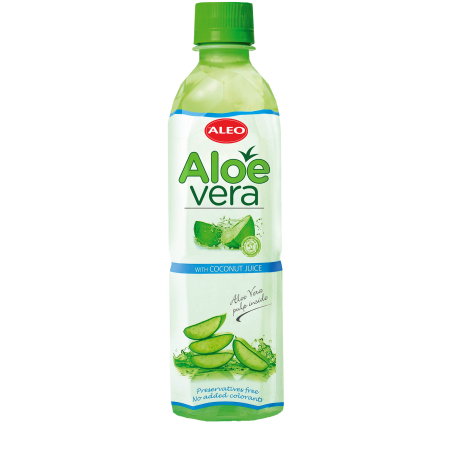 ALEO ALOE VERA JOOK KOOKOSPÄHKLI MAHLAGA 0,5 L X 24 TK