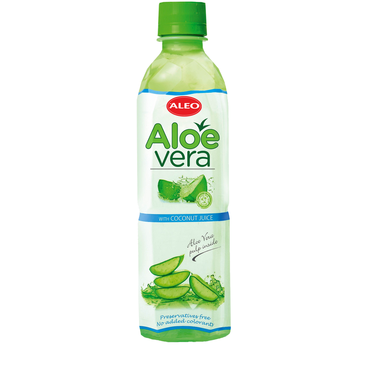 ALEO ALOE VERA JOOK KOOKOSPÄHKLI MAHLAGA 0,5 L X 24 TK