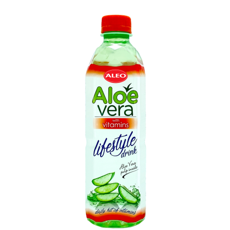 ALOE VERA DRINK ALEO LIFESTYLE WITH COLLAGEN 0,5 L X 24 PCS